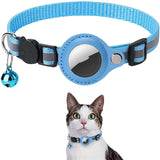 Reflective AirTag Holder Collar | Waterproof Dog & Cat Nylon Case