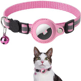 Reflective AirTag Holder Collar | Waterproof Dog & Cat Nylon Case