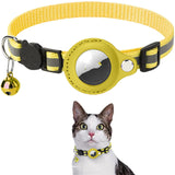 Reflective AirTag Holder Collar | Waterproof Dog & Cat Nylon Case