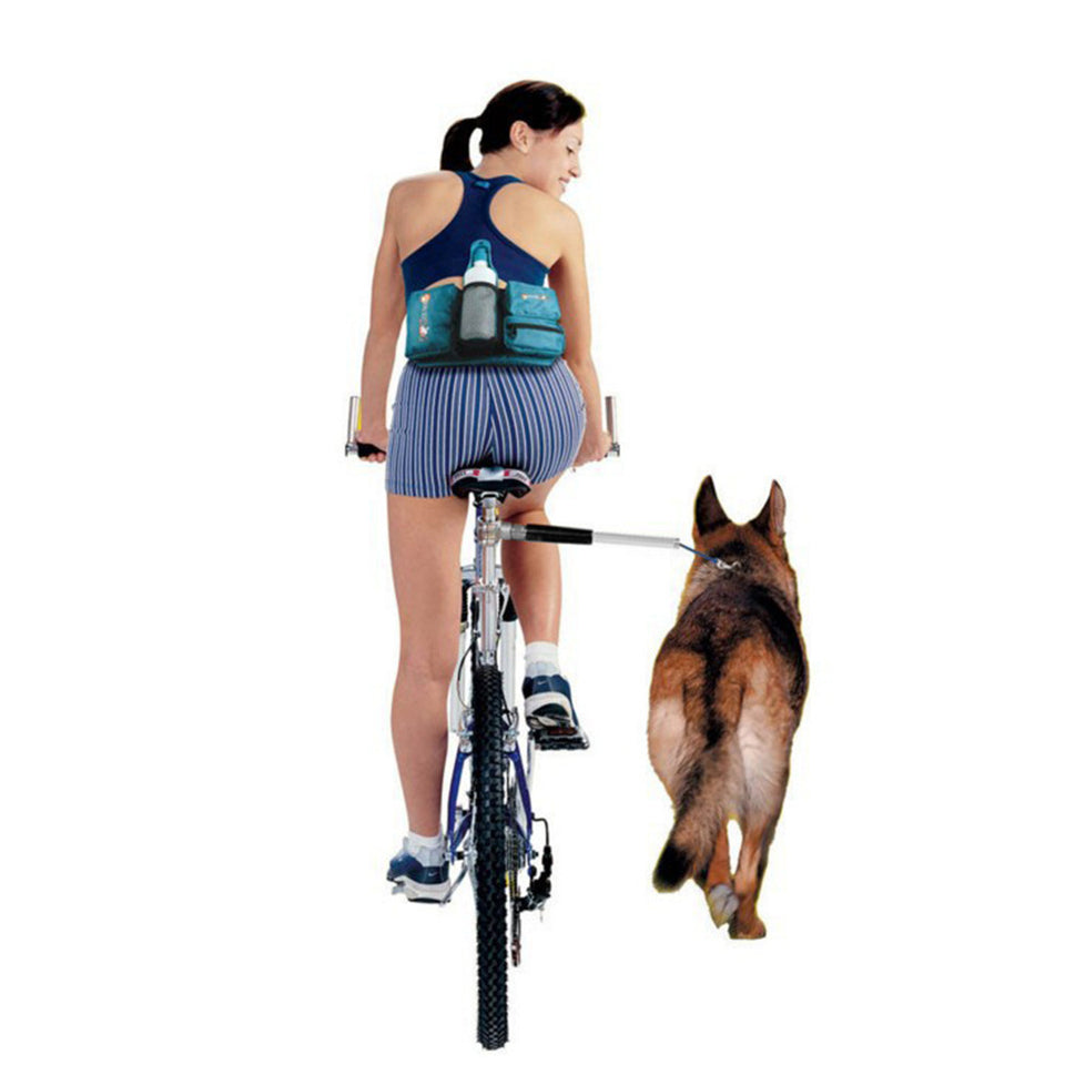 Bicycle Dog Leash | Hands-Free Dog Towing Traction Belt