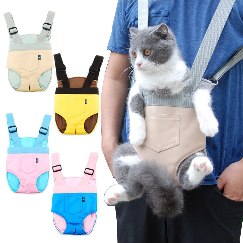 Dog Chest Backpack | Adjustable Pet Carrier Harness for Small Dogs