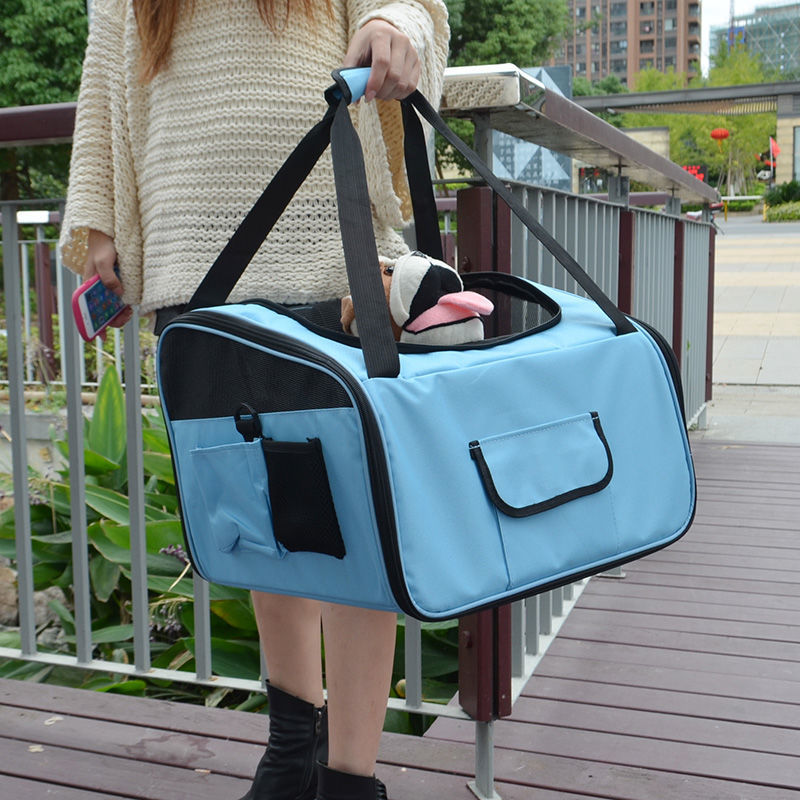 Portable Pet Carrier Bag – Cat & Small Dog Travel Backpack