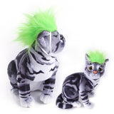 Pet Costume Dog Wig | Fun Adjustable Headwear for Dogs