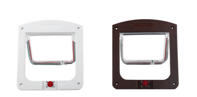 Two-Way Pet Door – Controllable Entry & Exit for Dogs & Cats