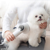 Smart Pet Hair Dryer & Comb | Silent Grooming for Dogs & Cats