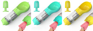 3-in-1 Pet Water Bottle Feeder | Portable Dog Travel Bowl & Waste Bag