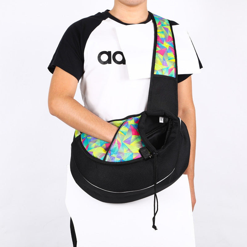 Portable Pet Carrier Bag | Crossbody Travel Bag for Dogs & Cats