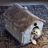 Foldable Dog House Bed | Winter Warm Cat & Dog Nest Kennel