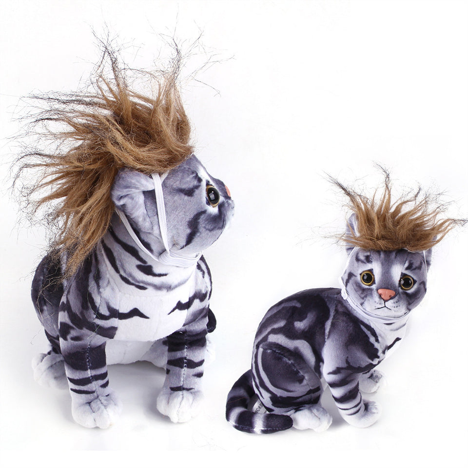 Pet Costume Dog Wig | Fun Adjustable Headwear for Dogs