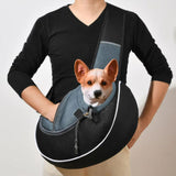 Portable Pet Carrier Bag | Crossbody Travel Bag for Dogs & Cats