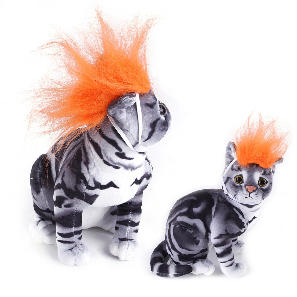 Pet Costume Dog Wig | Fun Adjustable Headwear for Dogs