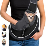 Portable Pet Carrier Bag | Crossbody Travel Bag for Dogs & Cats