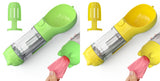 3-in-1 Pet Water Bottle Feeder | Portable Dog Travel Bowl & Waste Bag