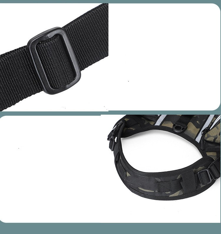 Large Dog Backpack Harness – Outdoor Pet Carry Pack