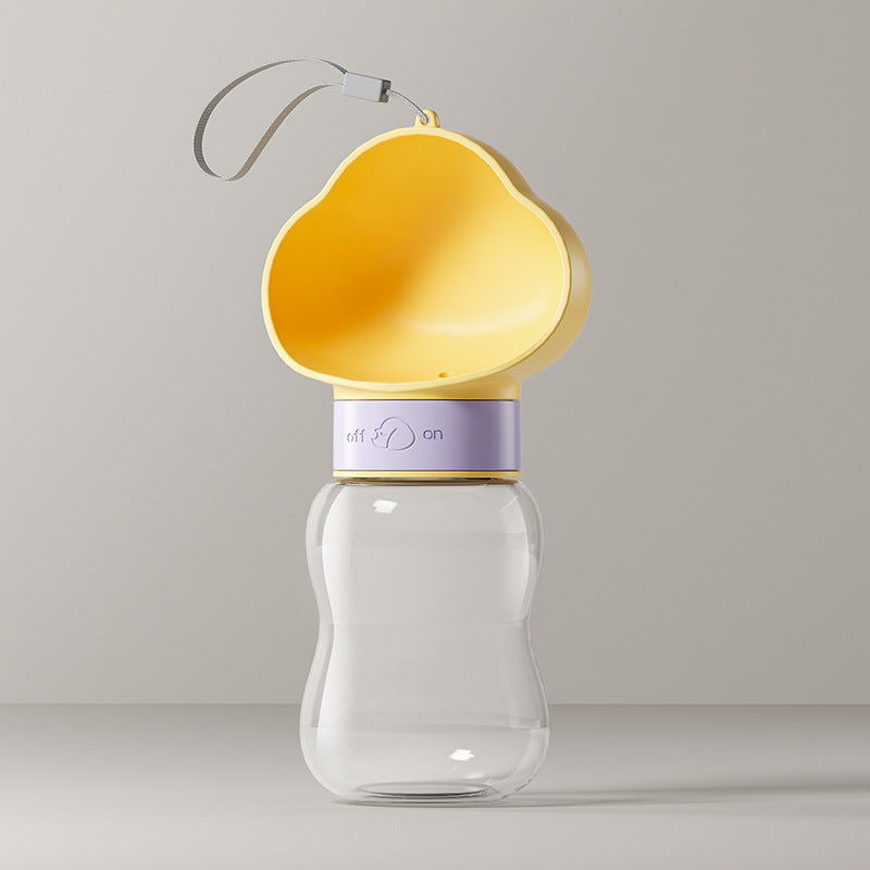 Portable Dog Water Bottle – Leakproof Travel Drinking Cup