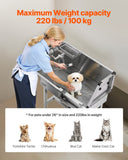 34 Dog Grooming Bath Tub Stainless Steel W Stairs Faucet Showerhead