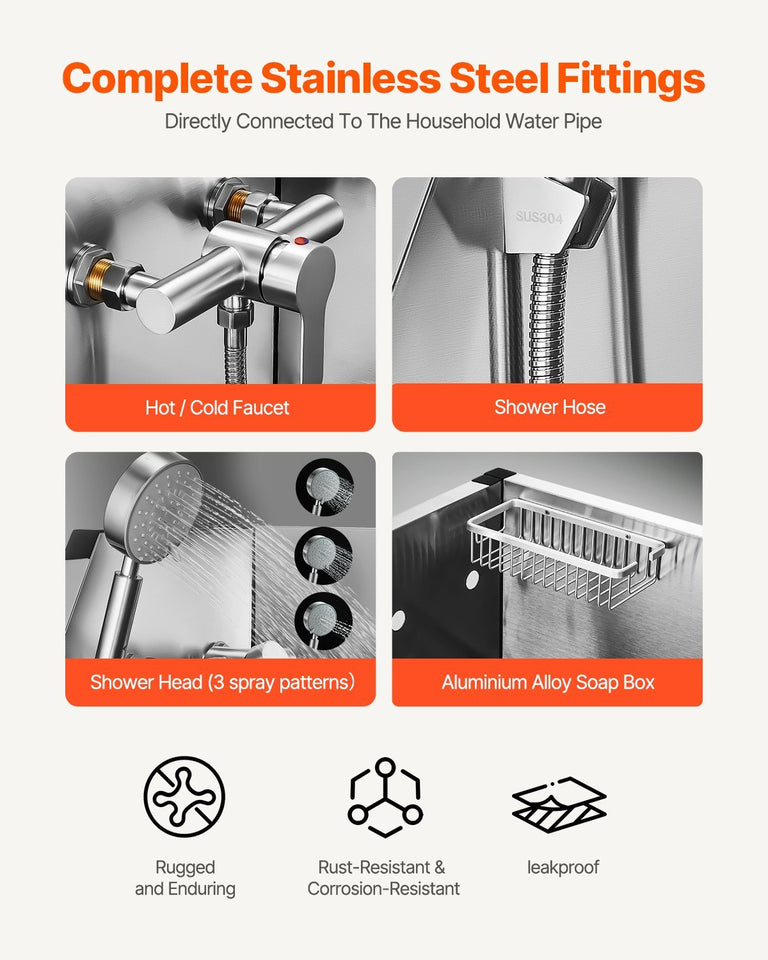 34 Dog Grooming Bath Tub Stainless Steel W Stairs Faucet Showerhead