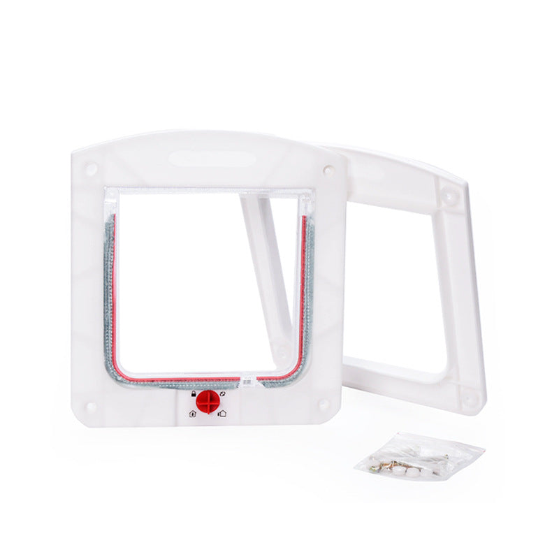 Two-Way Pet Door – Controllable Entry & Exit for Dogs & Cats