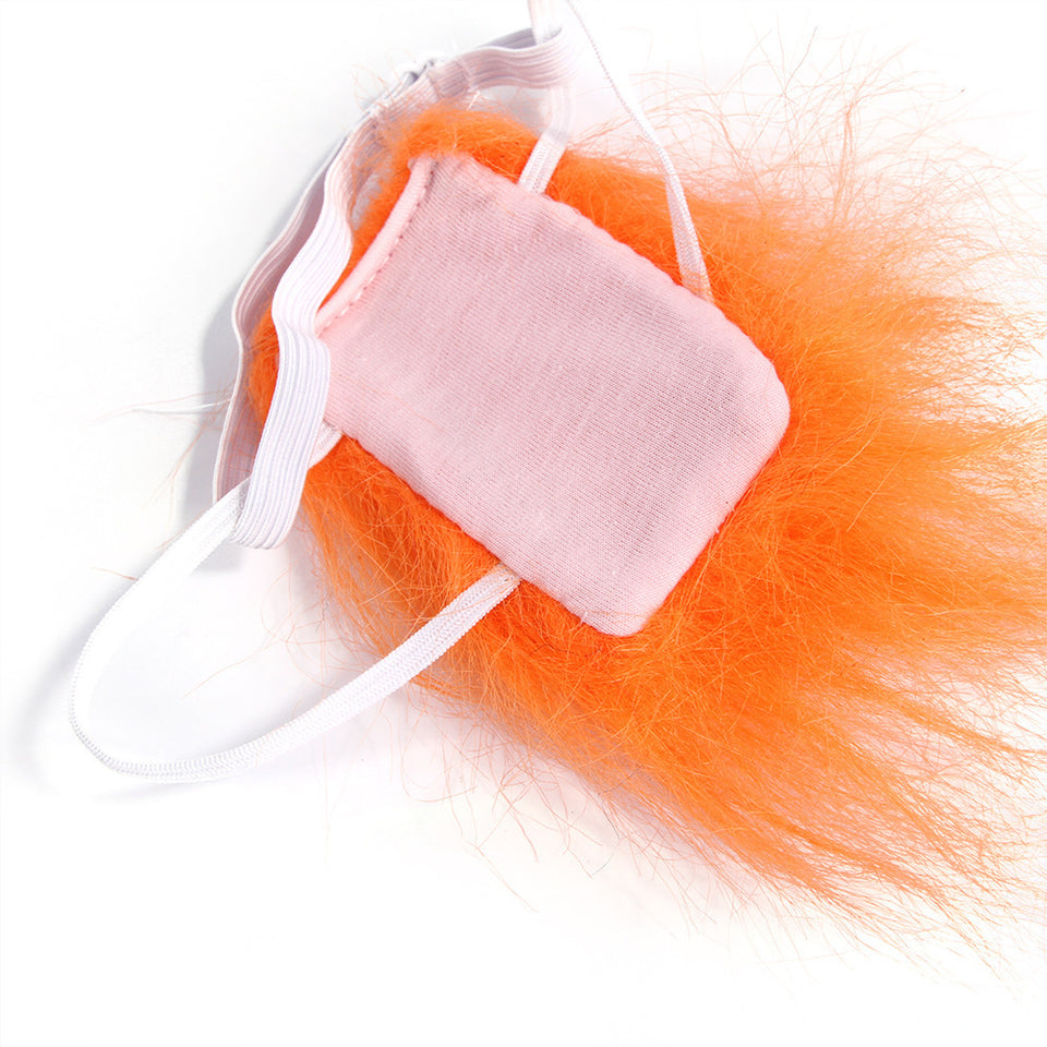 Pet Costume Dog Wig | Fun Adjustable Headwear for Dogs